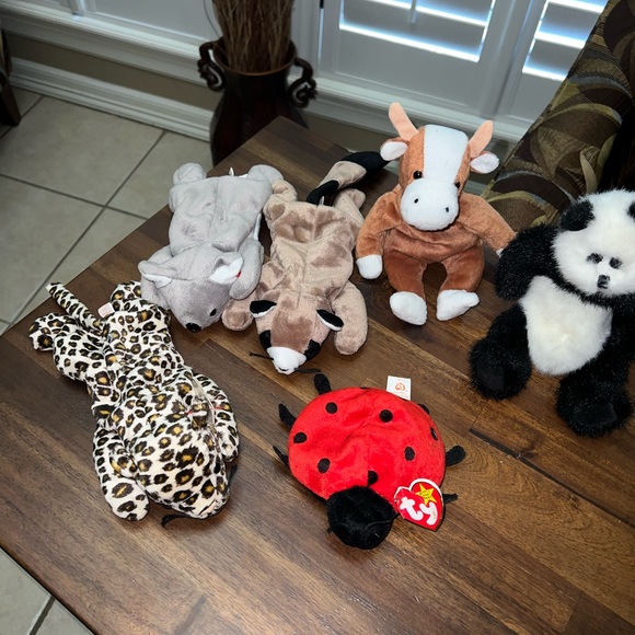 Ty Beanie Babies Lot of 6 Plushes - Picture 2 of 9